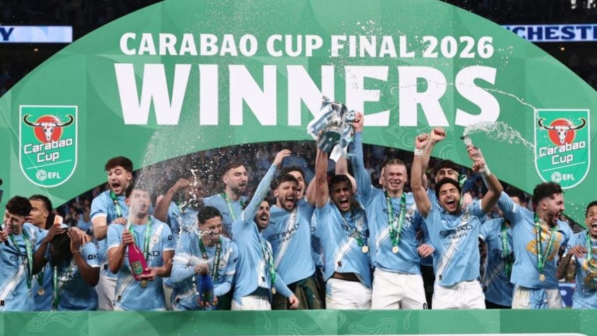 BREAKING: Man City Sink Arsenal to Win Carabao Cup