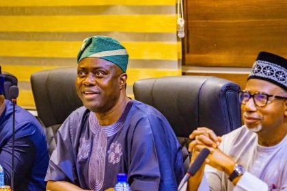 Oyo State governor, Seyi Makinde and Bauchi State governor, Bala Mohammed