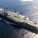 US Aircraft Carrier Gerald R. Ford Pulls Out of Iran War Zone for Emergency Repairs