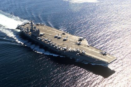 US Aircraft Carrier Gerald R. Ford Pulls Out of Iran War Zone for Emergency Repairs