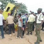 Tyre Burst Triggers Crash, Kills Vulcaniser Repairing Truck in Ogun