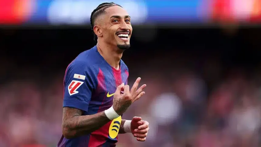 Raphinha Scores Hat Trick As Barcelona Beat Sevilla 5–2