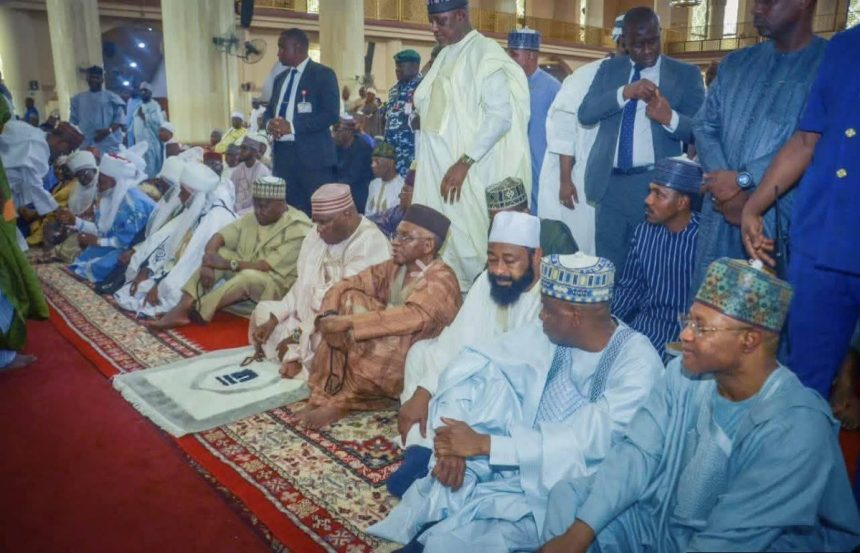 Atiku, Obi, Dangote Attend El-Rufai’s Mother’s Funeral in Abuja
