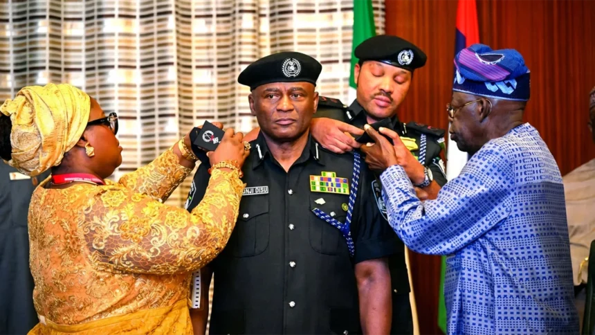 Tinubu Swears In Disu as 23rd Inspector-General of Police