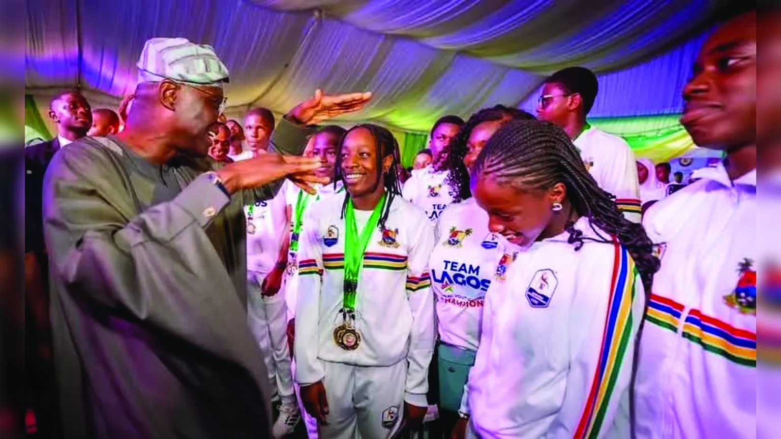 Sanwo-Olu Set to Celebrate Team Lagos’ International Sporting Success
