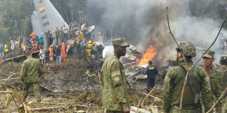 66 Dead, Dozens Injured as Colombian Military Aircraft Crashes During Takeoff