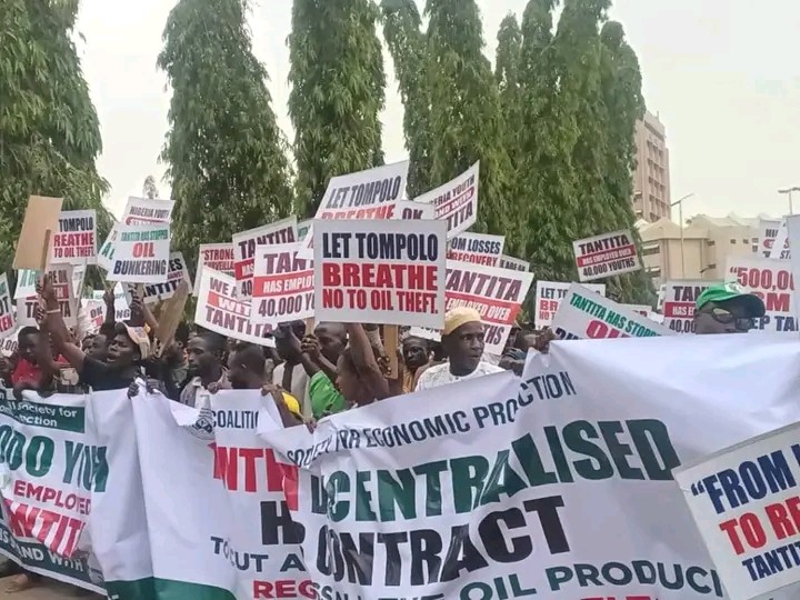 Civil Society Groups Storm National Assembly as Lawmakers Tackle Oil Theft