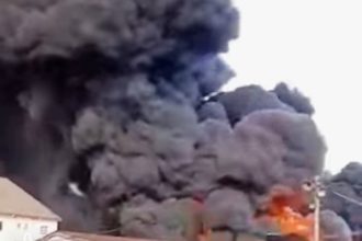 Properties Destroyed as Fire Engulfs Nigerian Breweries Area in Aba