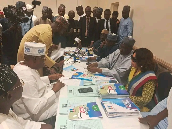BREAKING: Faleke Picks Up APC Presidential Forms For Tinubu’s 2027 Re-election