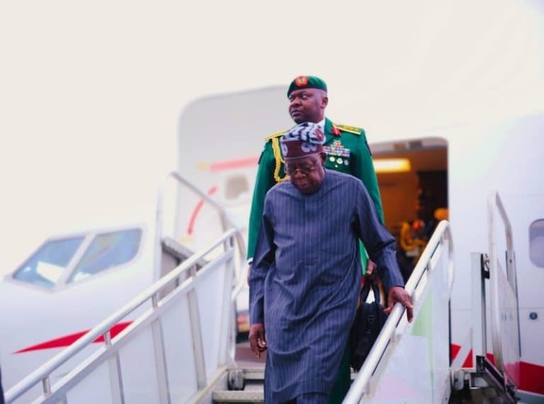 Tinubu Arrives Lagos for Easter, Plans State Visits