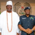 Alara of Ilara Kingdom, Oba Olukayode Olufolarin Ogunsanwo (Telade IV) and IGP Tunji Disu