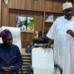 Former Speaker of the Lagos State House of Assembly, Adeyemi Ikuforiji, speaking during a consultative visit by Deputy Governor Kadri Obafemi Hamzat
