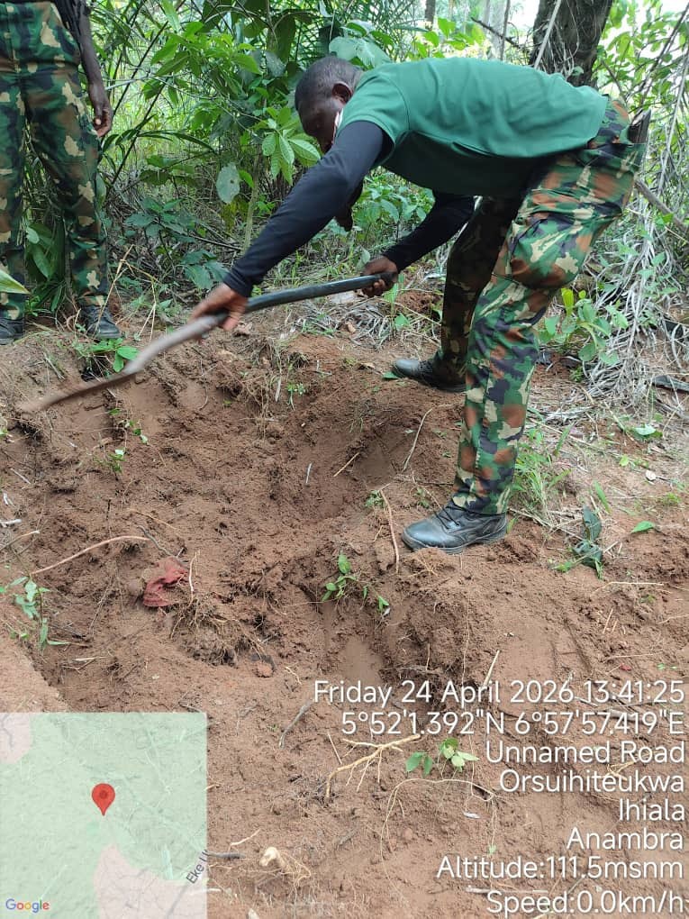 Army Destroys IPOB Camp, Recovers Remains