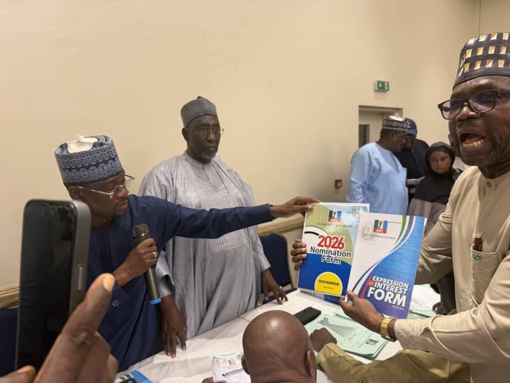 PHOTOS: Yayi Picks Ogun APC Governorship Form