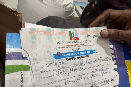 PHOTOS: Yayi Picks Ogun APC Governorship Form