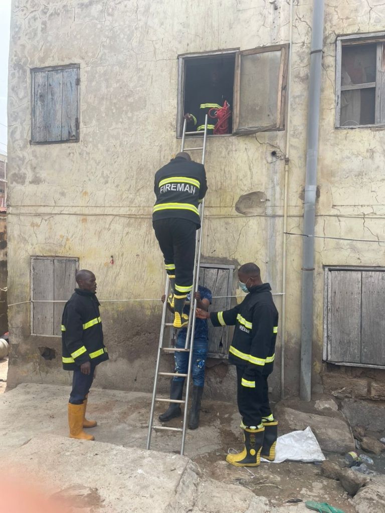 Two Children Rescued as Two Storey Building Collapses in Ilorin