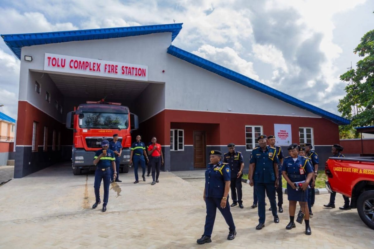 Lagos Strengthens Emergency Response with 25th Fire Station