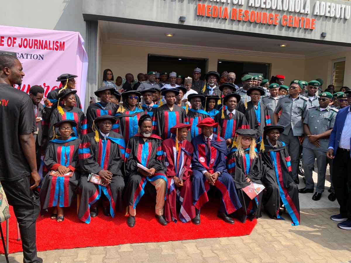 NIJ Honours Customs Boss Adewale Adeniyi with Fellowship