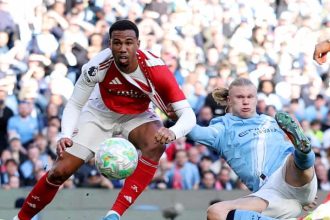 EPL: Haaland Fires City Past Arsenal In Etihad Clash