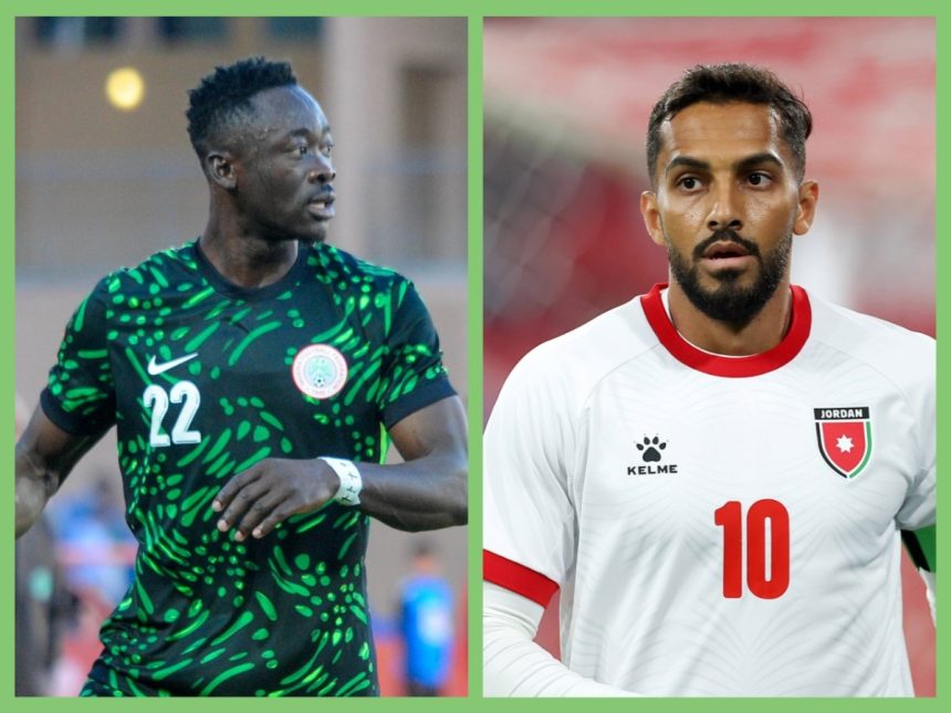 Super Eagles Draw 2-2 With Jordan in Friendly