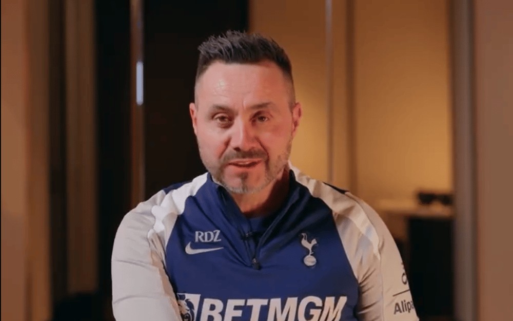 De Zerbi Apologises To Spurs Fans Over Greenwood Remarks