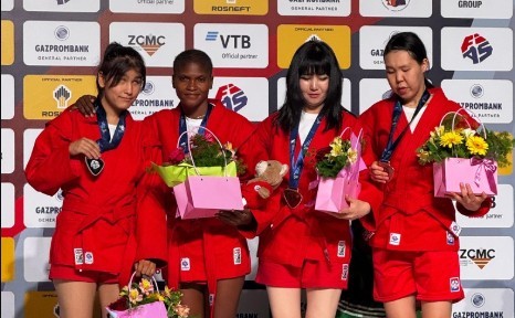 Sanwo-Olu Celebrates Rukayat Suleimon’s Historic Gold at World Sambo Cup