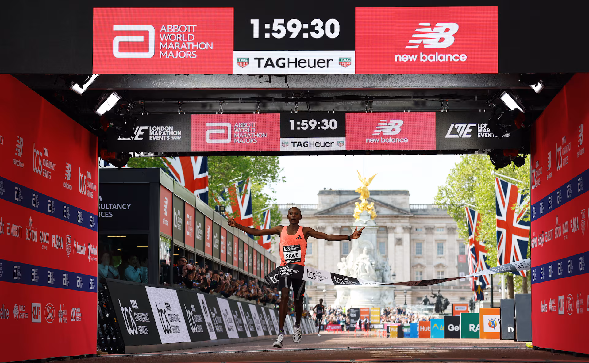 Sawe Breaks Two Hour Marathon Barrier in London