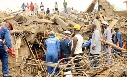 Building Under Construction Collapses In Abuja