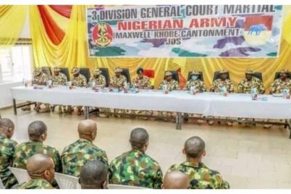 JUST IN: Military Sets Up Court Martial for 36 Personnel Over Alleged Coup Plot