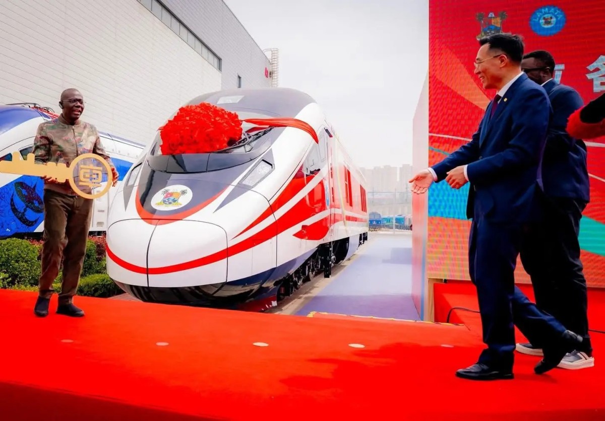 Lagos Expands Rail Network with New 24-Car Trains for Red Line