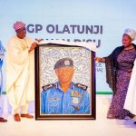 Lagos State Governor, Babajide Sanwo-Olu; IGP Tunji Disu, and others at the State Banquet held in honour of the police chief