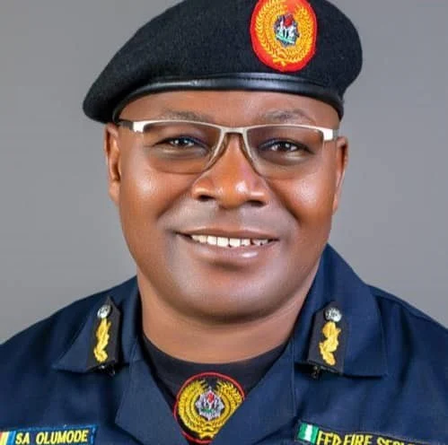 Federal Fire Service Controller-General, Olumode Adeyemi