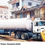 Tanker Crushes Tricycle Rider to Death in Ibadan