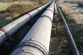 File photo of a gas pipeline