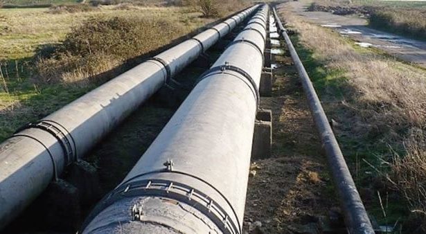 File photo of a gas pipeline