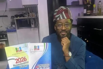 Desmond Elliot Picks Up APC Nomination Form For Lagos Assembly Re-election