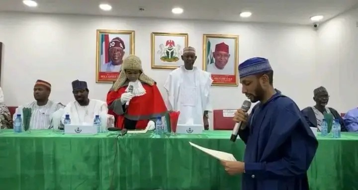 Kano Governor Swears In Murtala Sule Garo As New Deputy Governor