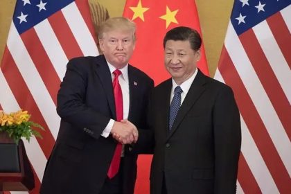 Trump Lands In Beijing With Tech Titans For High-Stakes Superpower Summit With Xi