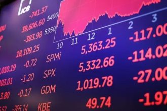 Wall Street Stocks Retreat as Middle East Conflicts, High Bond Yields Fuel Inflation Fears