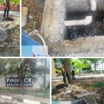 Properties, including Pinnock Beach Estate, sealed for passing raw sewage into public drains