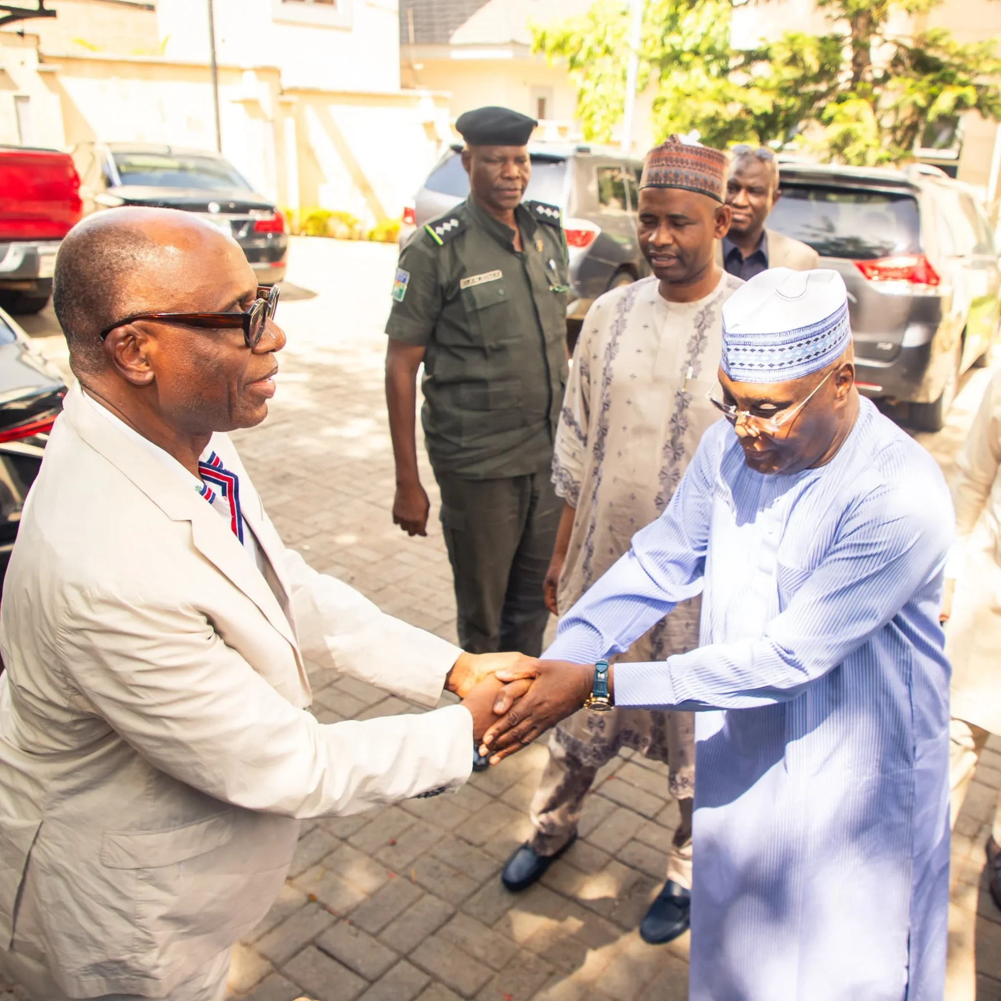 Atiku Meets Amaechi After ADC Primary Victory