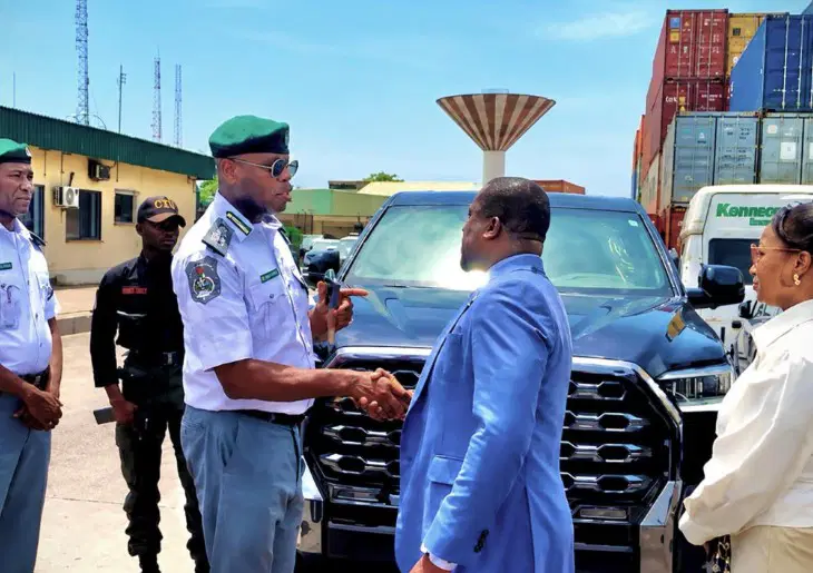 Nigeria Customs Intercepts Rolls-Royce, Lamborghini, Other Stolen Vehicles From Canada