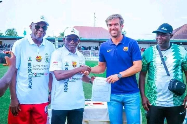Bayelsa Signs Barcelona Deal To Launch Football Academy