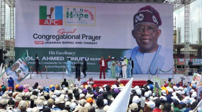50,000 APC Members Rally Behind Tinubu’s Re-Election Bid in Lagos