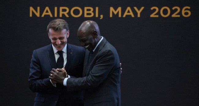Macron Calls For More Investment In Africa At Kenya Summit