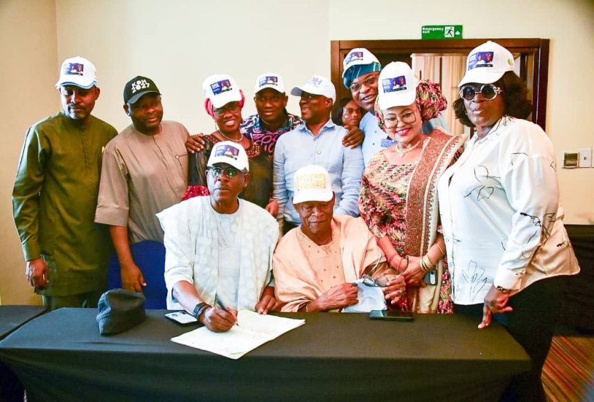 2027: APC Leaders Back Hamzat as 120 Sign Nomination Form