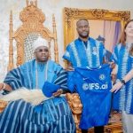 Chelsea Delegation Visits Oba Elegushi in Lagos