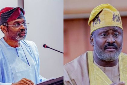 Chief of Staff to the President, Femi Gbajabiamila and Surulere I lawmaker, Desmond Elliot