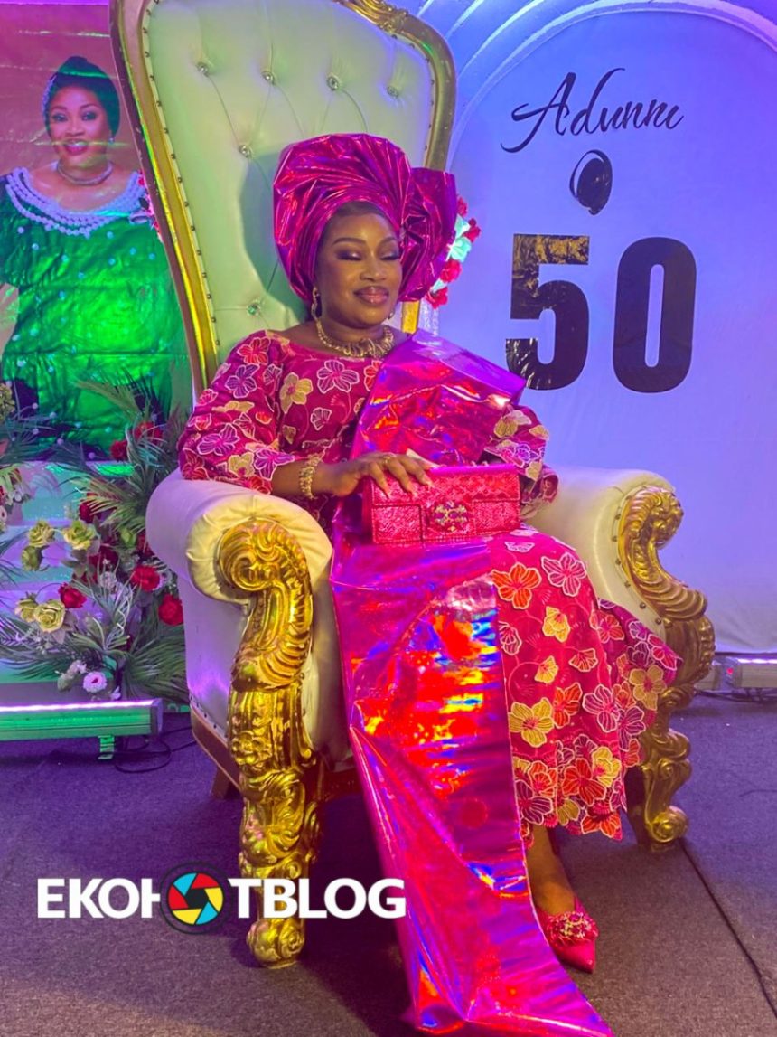 Family, Royals Celebrate Olori Mariam Ajilola at 50