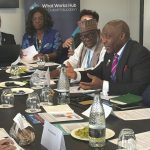 Minister of Education, Tunji Alausa, speaking to stakeholders at the Education World Forum in London